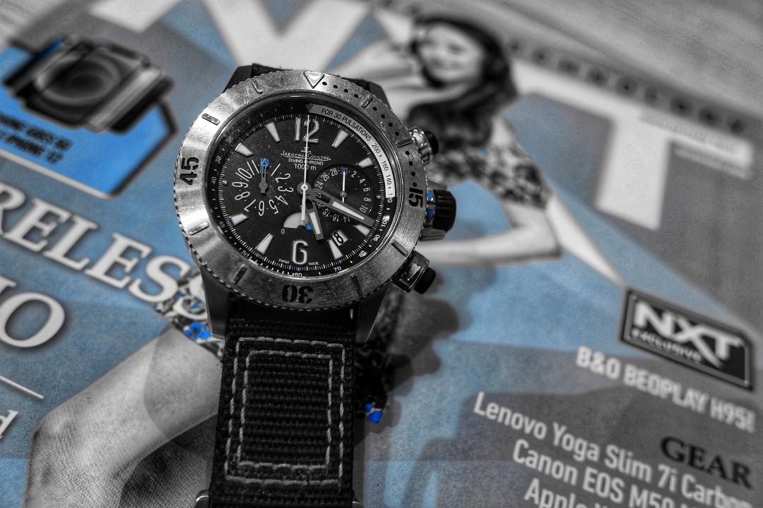 Master compressor hotsell diving chronograph