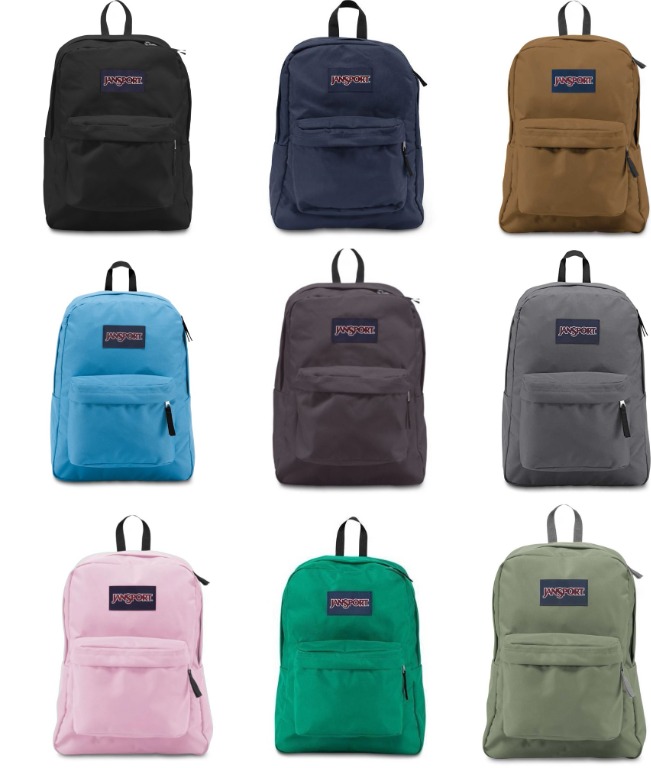 jansport backpacks colors