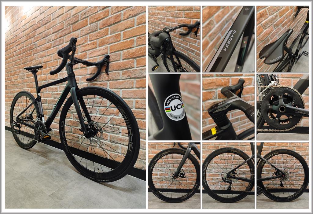 Clearance Sale Last Set size 51 only Java Vesuvio UCI Road Bike Disc Brakes Full Carbon Shimano 105 Sports Equipment Bicycles Parts Bicycles on Carousell