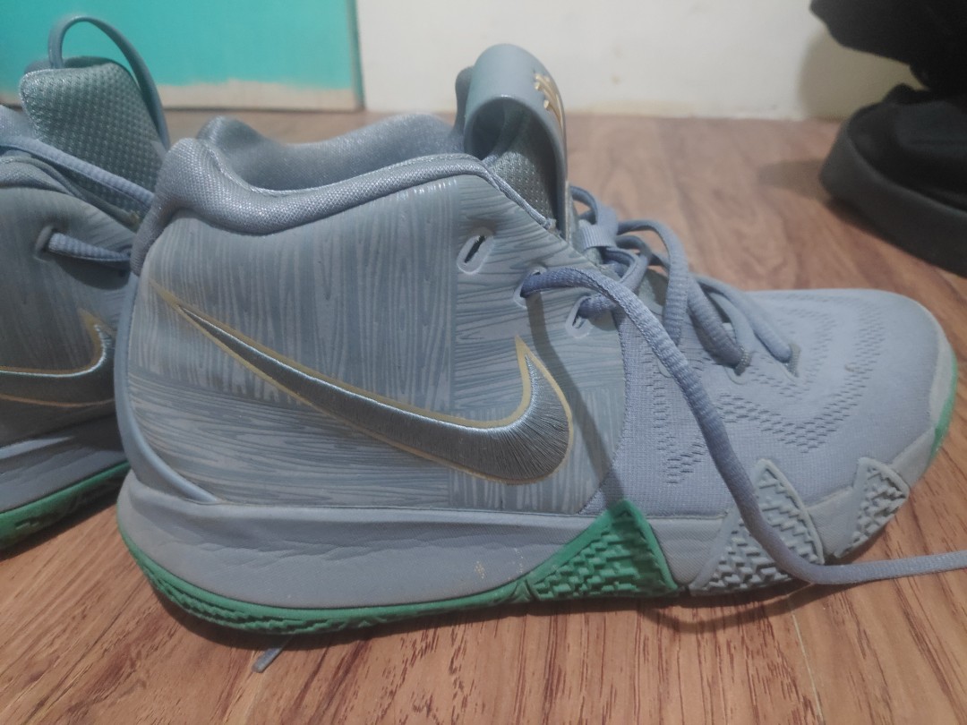 Kyrie 4 new arrivals grey and green