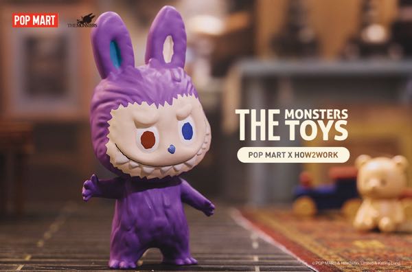 Labubu the monster toy zimomo 泥膠公仔Lung Ka Sing 龍家昇pop