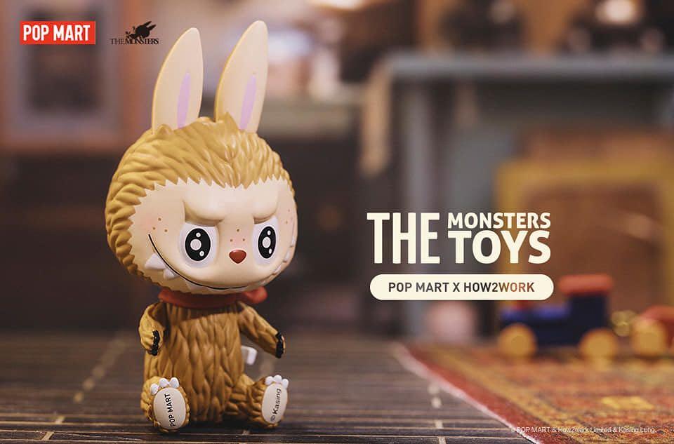 Labubu the monster toy zimomo 泥膠公仔Lung Ka Sing 龍家昇pop mart
