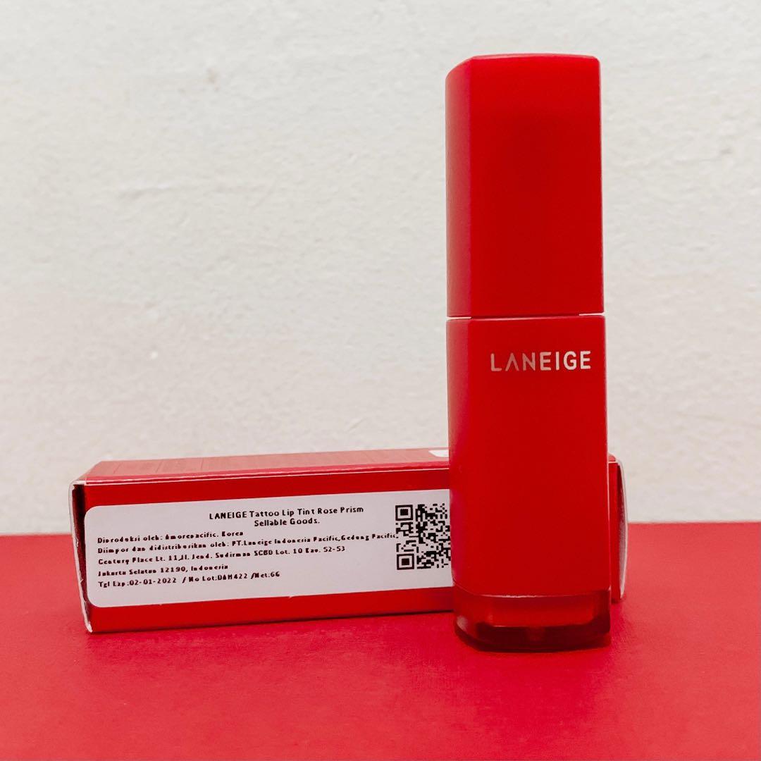 LANEIGE TATTOO LIP TINT ROSE PRISM, Kesehatan & Kecantikan, Rias