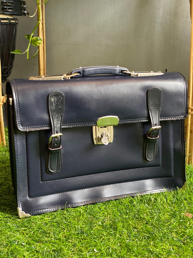 Japanese leather briefcase new arrivals