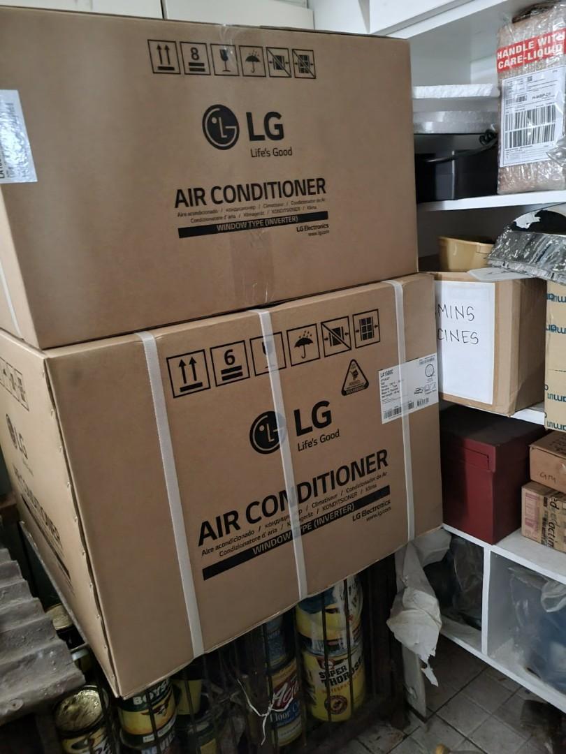 LG 1.5hp Inverter Window Type (Category: Air Conditioning and Heating) located in Mandaluyong City. Submitted by drmct (Listing ID 1110472448, Image 1). Description: Model Code: LA150EC Description: LG 1.5HP Inverter Window Type SRP: PHP42,099 Lazada Price: PHP37,889 Our Price: PHP33,700.