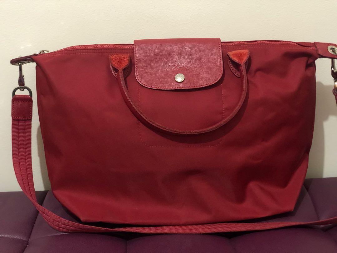 longchamp opera red