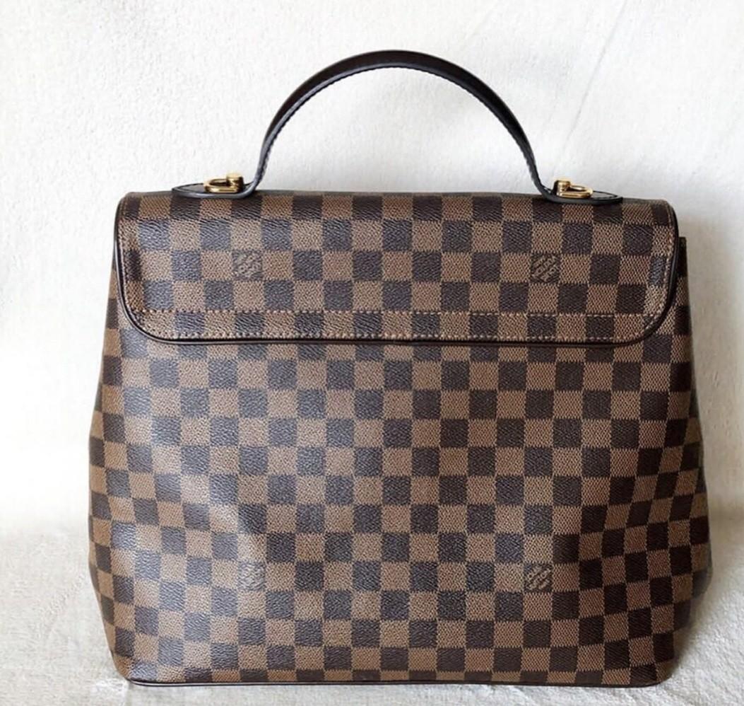 Wear and Tear* Louis Vuitton Damier Ebene Bergamo GM