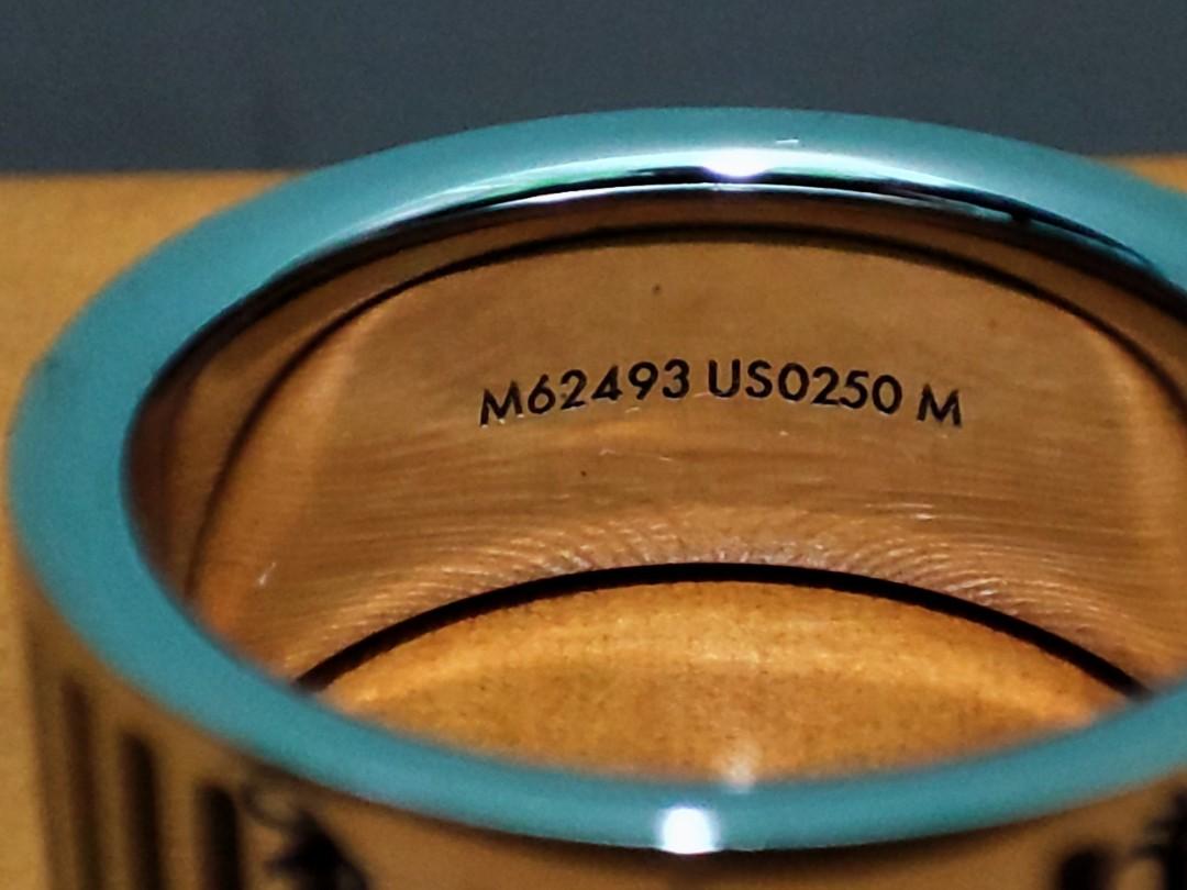 Louis Vuitton DAMIER Plain Rings (M62493 M62494)