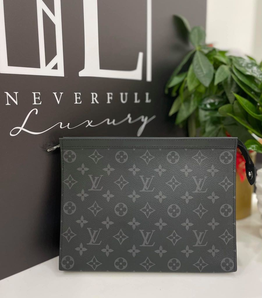 Rare LV Limited Monogram Eclipse Split Pochette Voyage MM, Luxury, Bags &  Wallets on Carousell