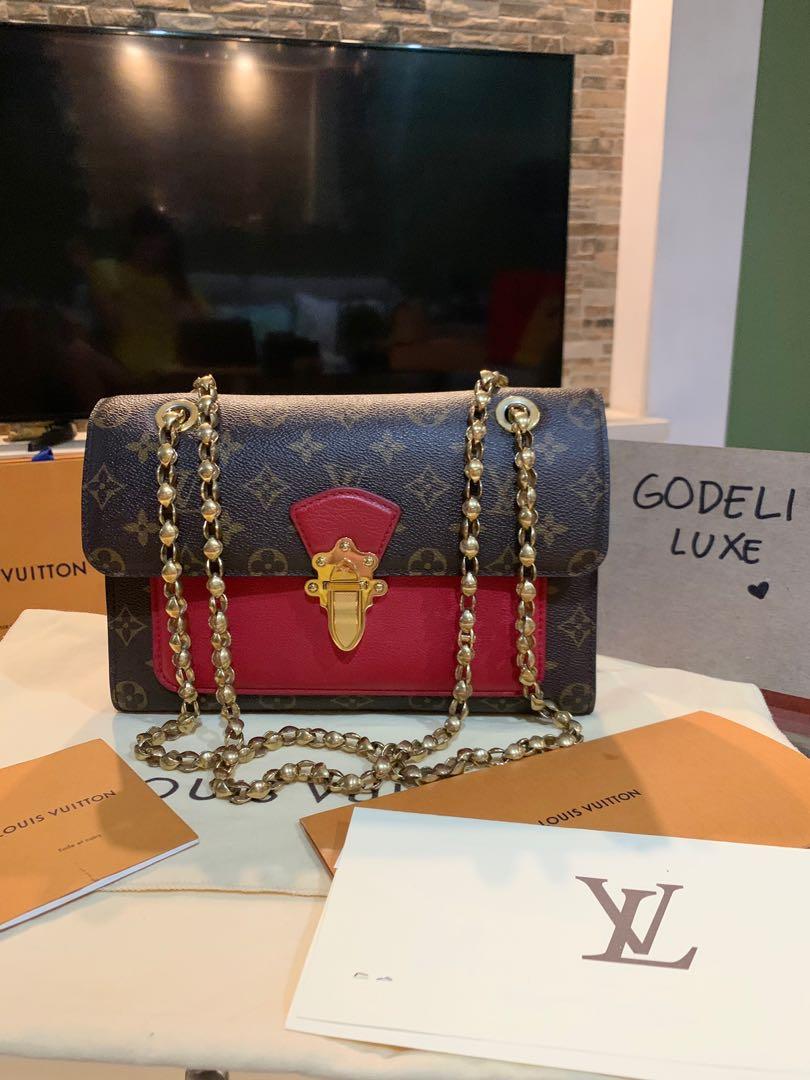 Louis Vuitton - Authenticated Victoire Handbag - Leather Multicolour for Women, Very Good Condition