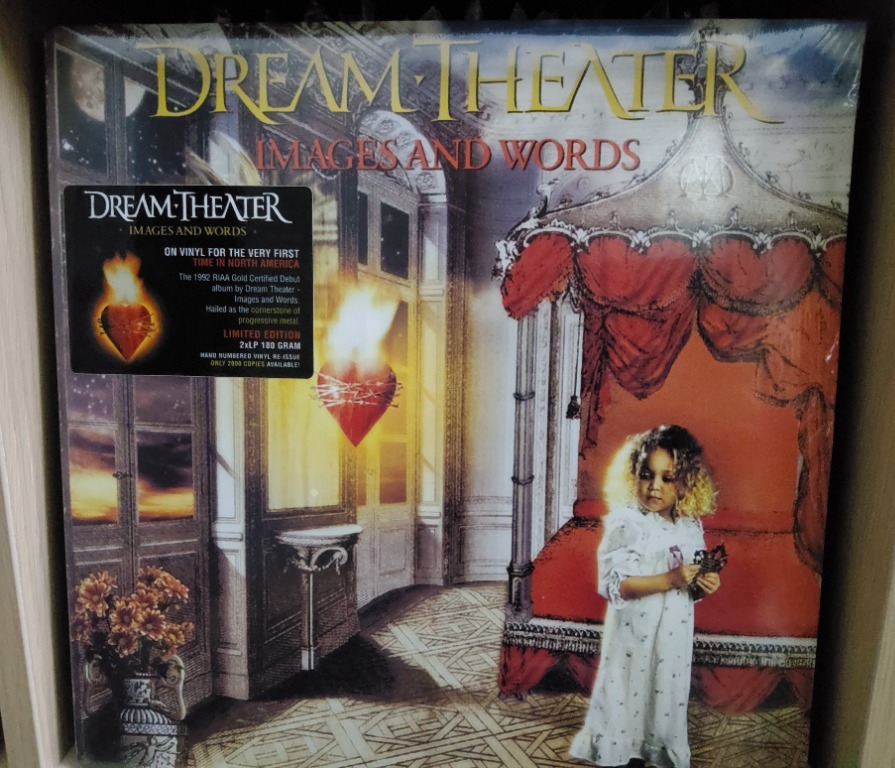 Lp Dream Theater Images and Words LIMITED EDITION 2xLp, Hobbies & Toys,  Music & Media, CDs & DVDs on Carousell