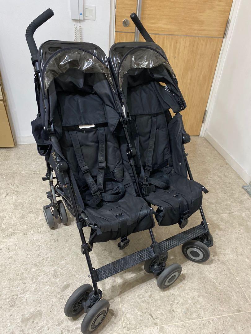 maclaren twin stroller