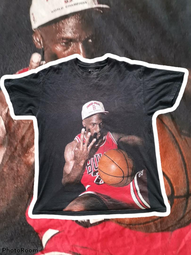 Michael jordan sale 3 peat shirt