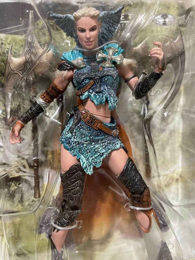MISB!! McFarlane Spawn Series 22 Dark Ages The Viking Age Valkyrie