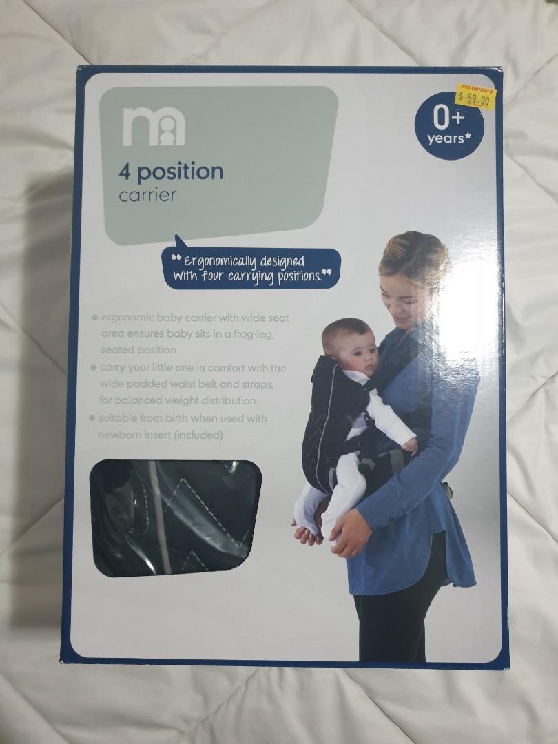 Mothercare 4 position carrier sale