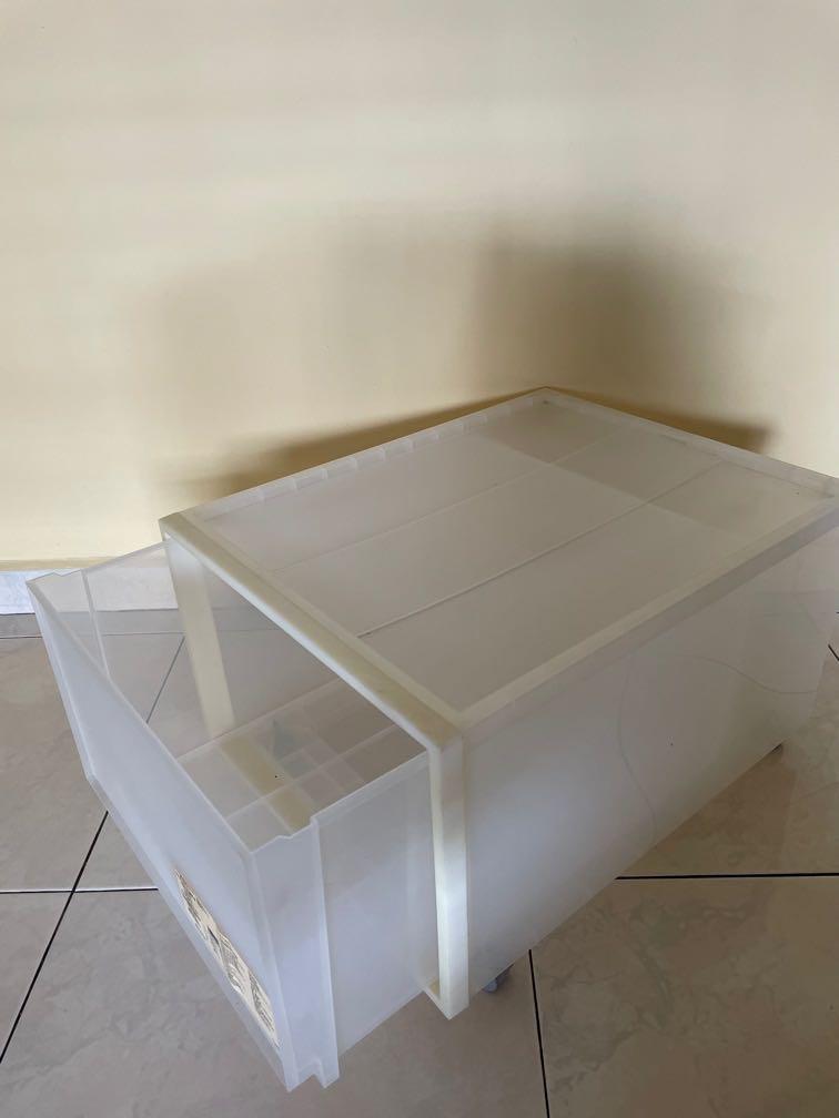 MUJI PP storage boxes, Furniture & Home Living, Home Improvement