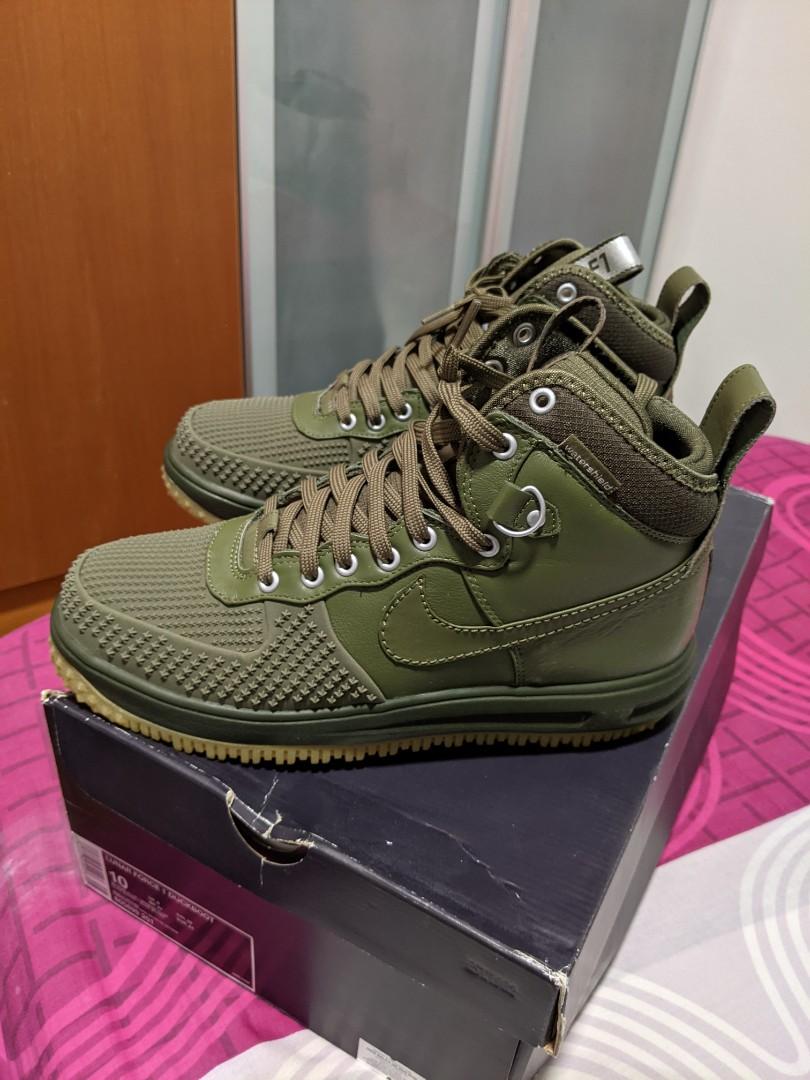 Nike air force 1 duckboot green 2025