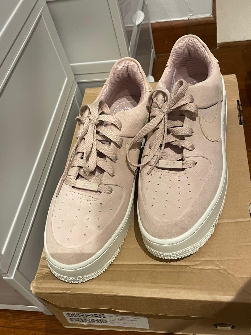Nike Air Force 1 sage particle beige Women s Fashion Footwear