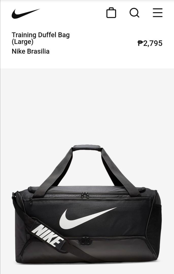 Nike Brasilia Bag Large, Men's Fashion, Bags, Sling Bags on