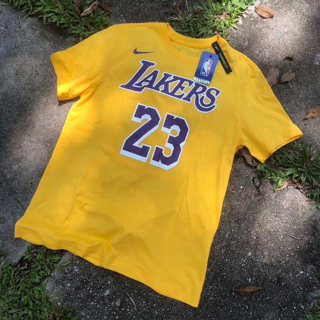 Nike, Shirts, Lebron James La Lakers Mamba Edition Jersey
