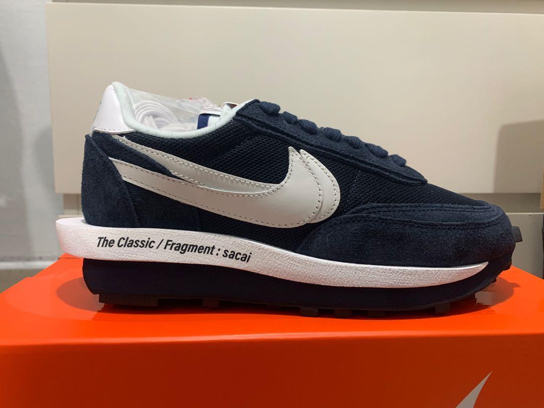 Nike x Sacai x Fragment LDWaffle, Men's Fashion, Footwear ...