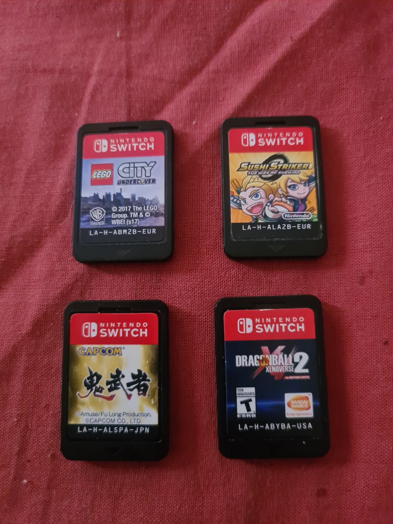 Nintendo Switch carts only, Video Gaming, Video Games, Nintendo on