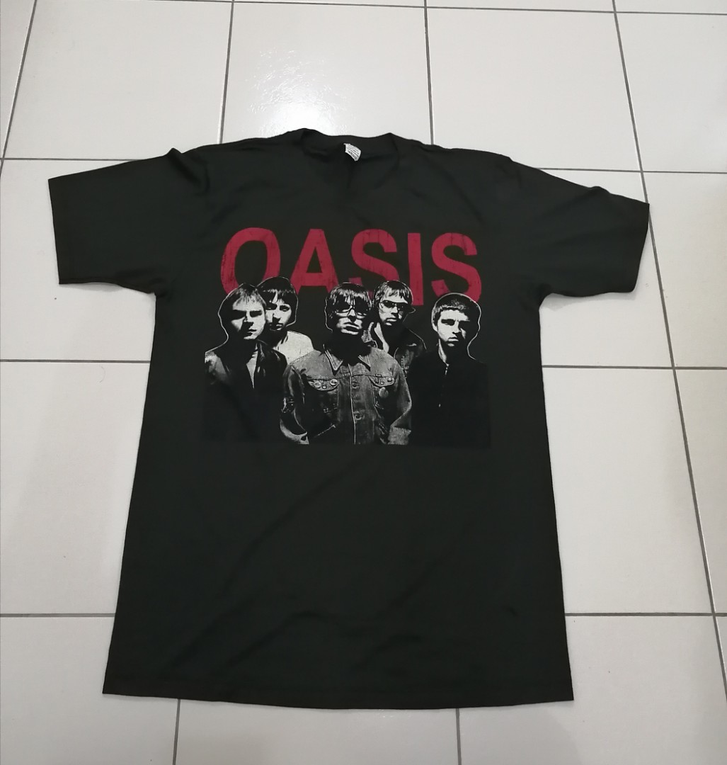 Oasis Band T Shirt (Not vintage), Men's Fashion, Tops & Sets, Tshirts