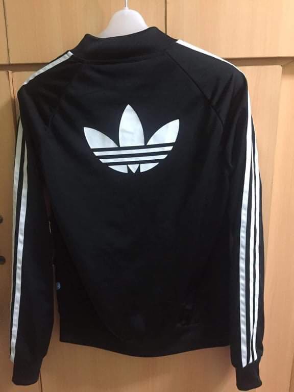 logo trefoil track jacket 