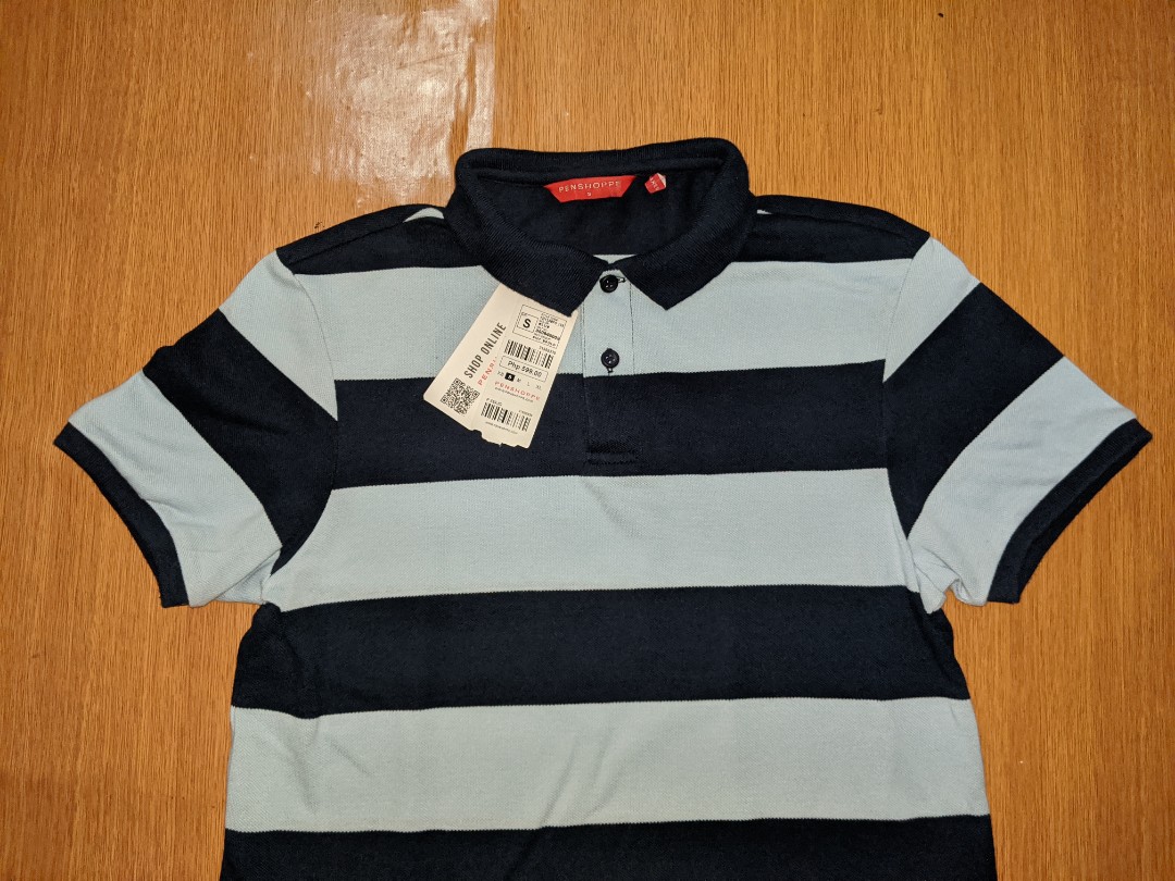 Penshoppe polo stripes clearance