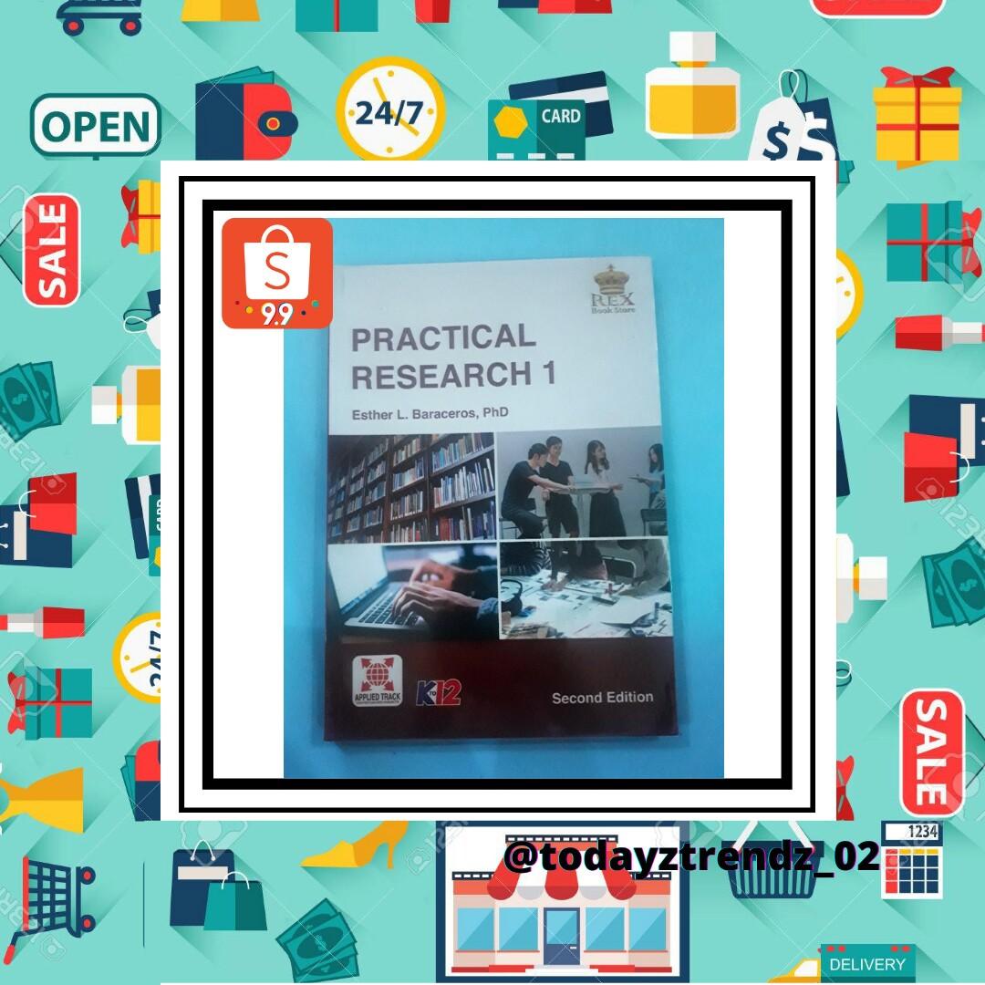 Practical Research 1 (SHS books grade11-12) (Category: Textbooks) located in Lipa City. Submitted by piajustine_02 (Listing ID 1110588648, Image 1). Description: .