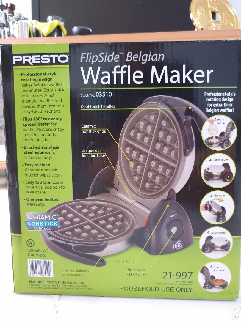 national presto waffle maker