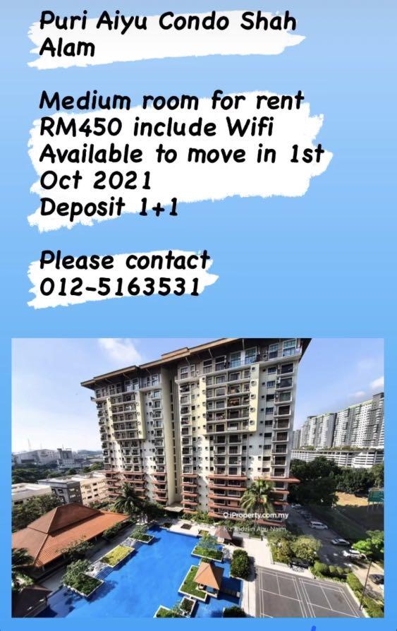 Puri Aiyu Condo Shah Alam Property Rentals On Carousell
