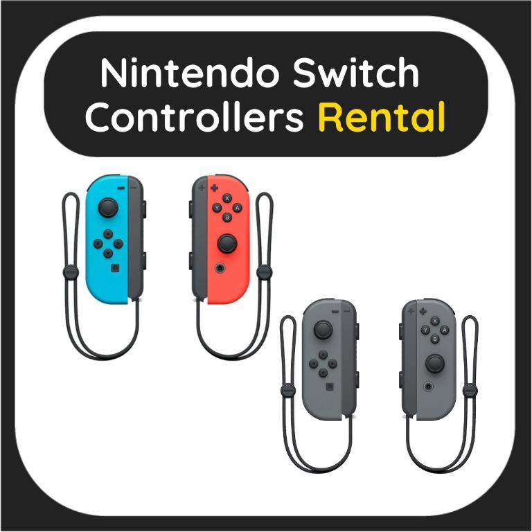 (Rental/Rent) Nintendo Switch Controllers (Grey/Red/Blue), Video Gaming, Video Game Consoles