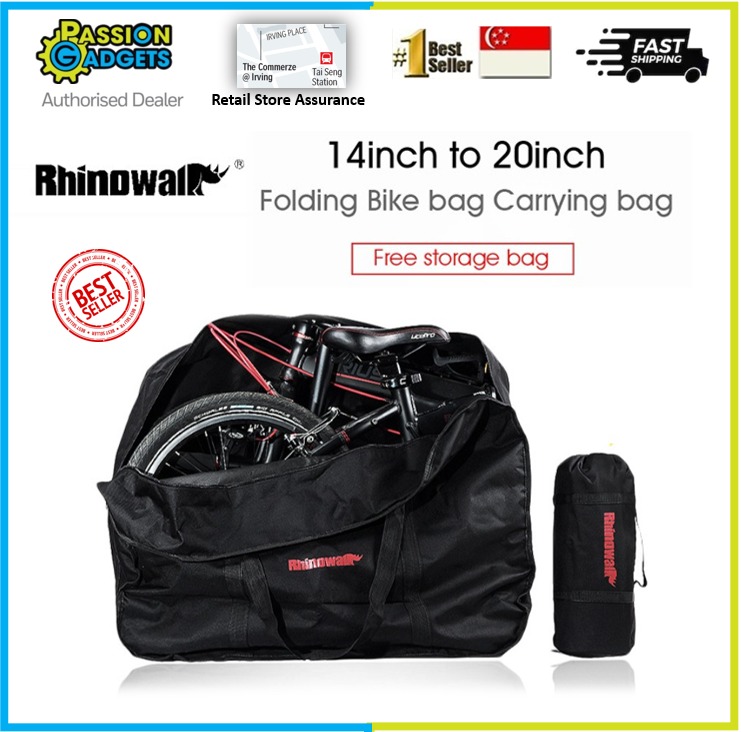 Rhinowalk folding bike bag shop