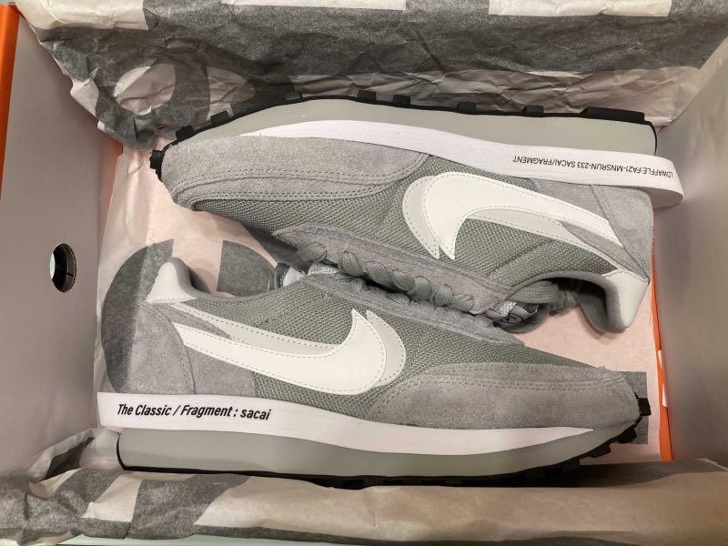 Sacai Fragment Nike LD Waffle SF 全新有單, 男裝, 鞋, 波鞋- Carousell