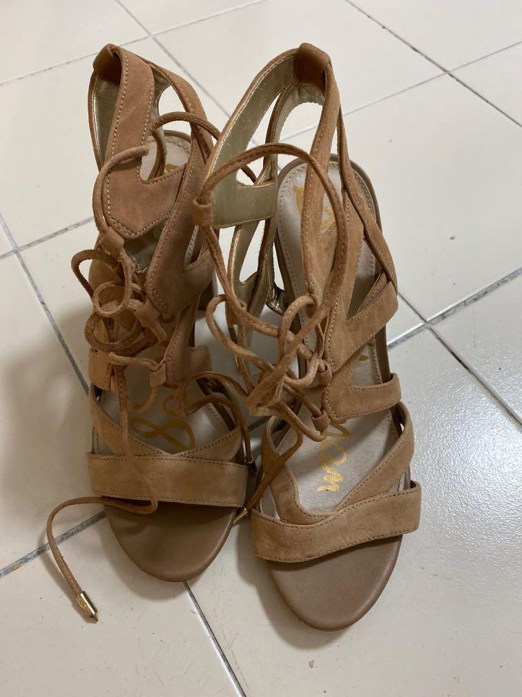 Sam Edelman Yardley Camel Women s Fashion Footwear Heels on Carousell