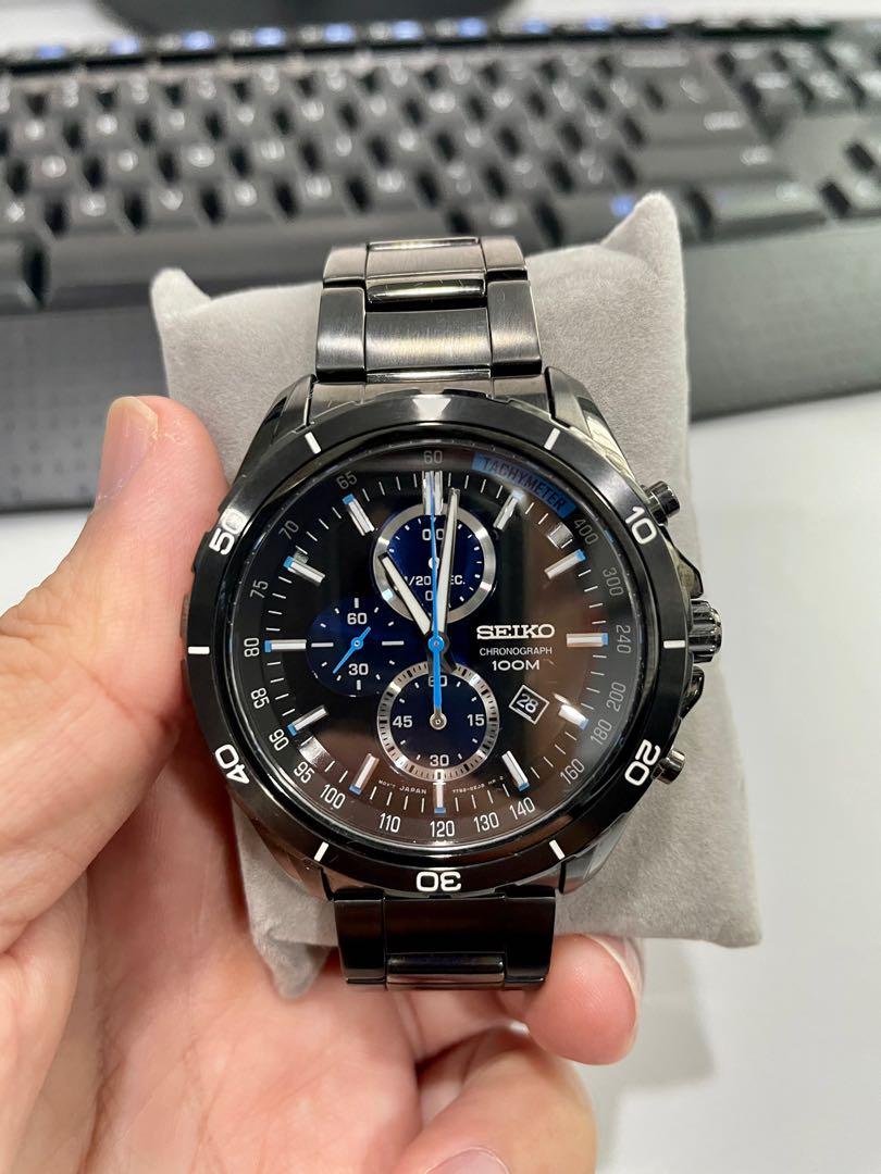 Seiko Chronograph SNDH15P1 Black