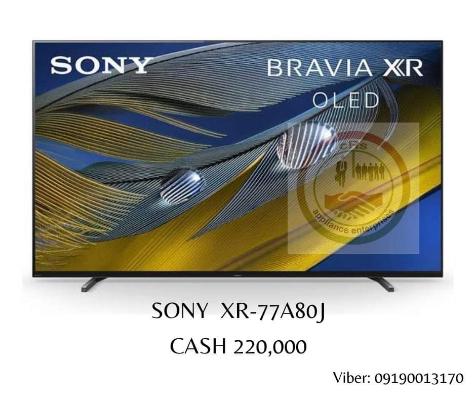 SONY OLED TV XR77A80J XR65A80J XR55A80J, TV & Home Appliances, TV