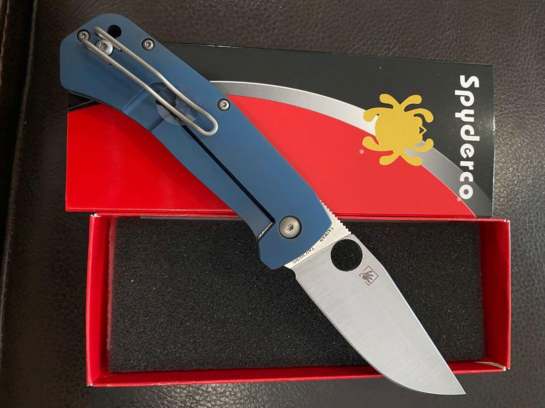 Spyderco Slysz Bowie KnifeJoy Exclusive Camping Tool Folding Knife