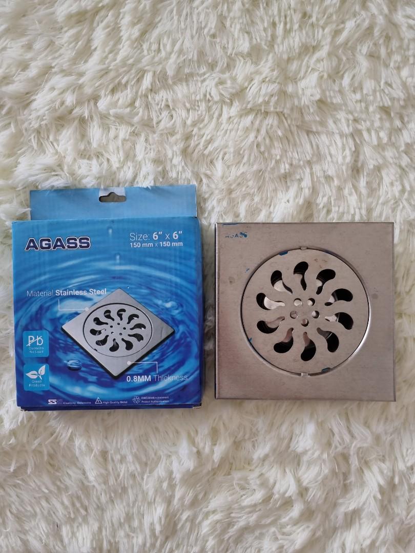 Stainless Steel Floor Grating Sewage Cover 15cm X 15cm Home Furniture Others On Carousell