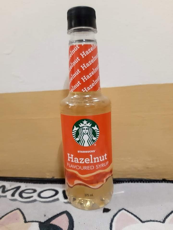 STARBUCKS Hazelnut FLAVOURED SYRUP Food Drinks Other Food