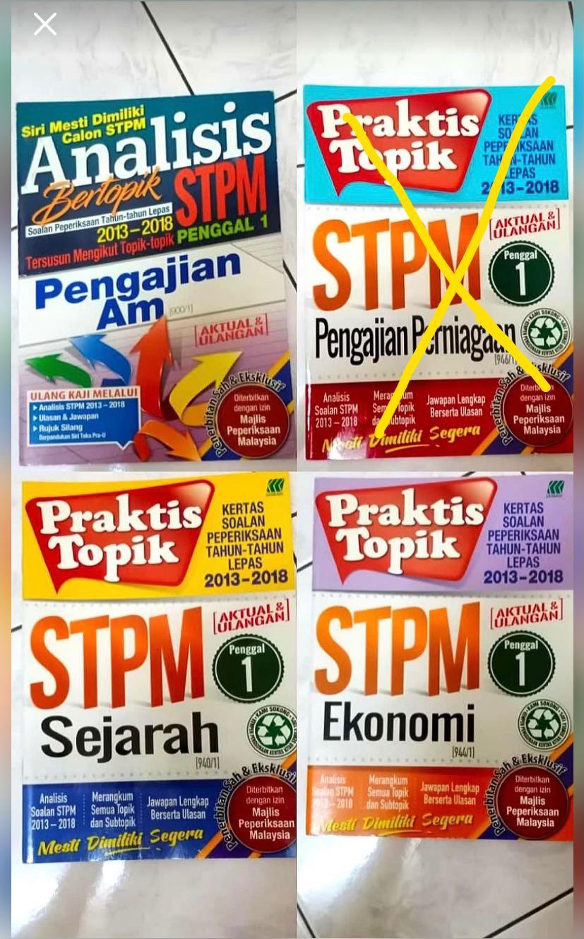 Stpm Sem 1 Activity Books Textbooks On Carousell