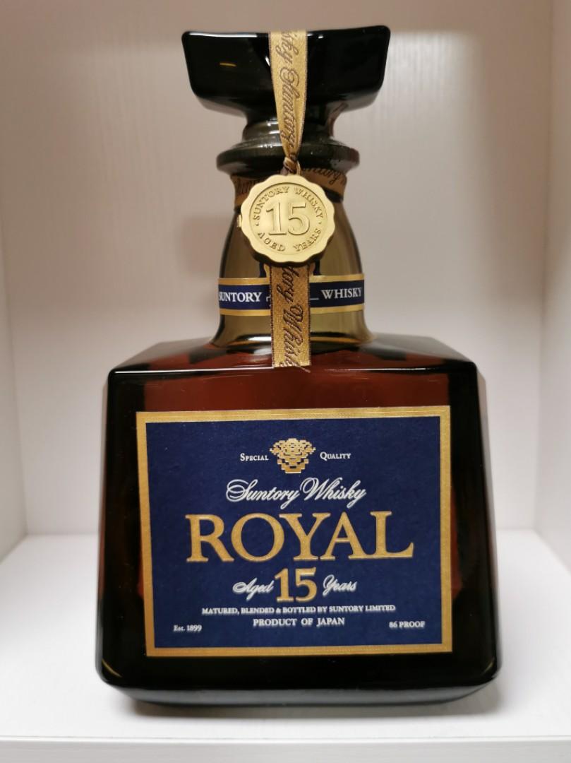 山崎前身已停產]Suntory Royal 15 Gold Label(三得利皇家15年）所淨 