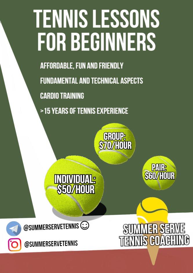 Tennis Coaching Lessons, Learning & Enrichment, Sport & Fitness Classes