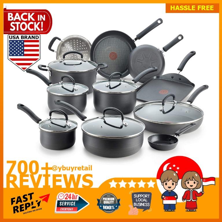 T-fal Ultimate Hard Anodized Titanium Nonstick Thermo-Spot Fry