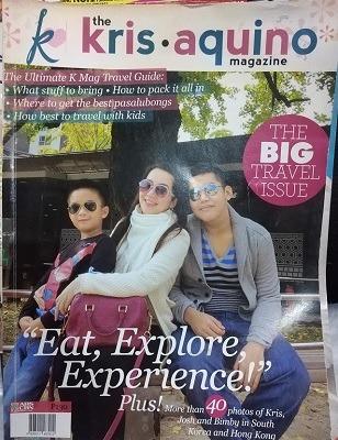 The Kris Aquino magazine - Travel issue