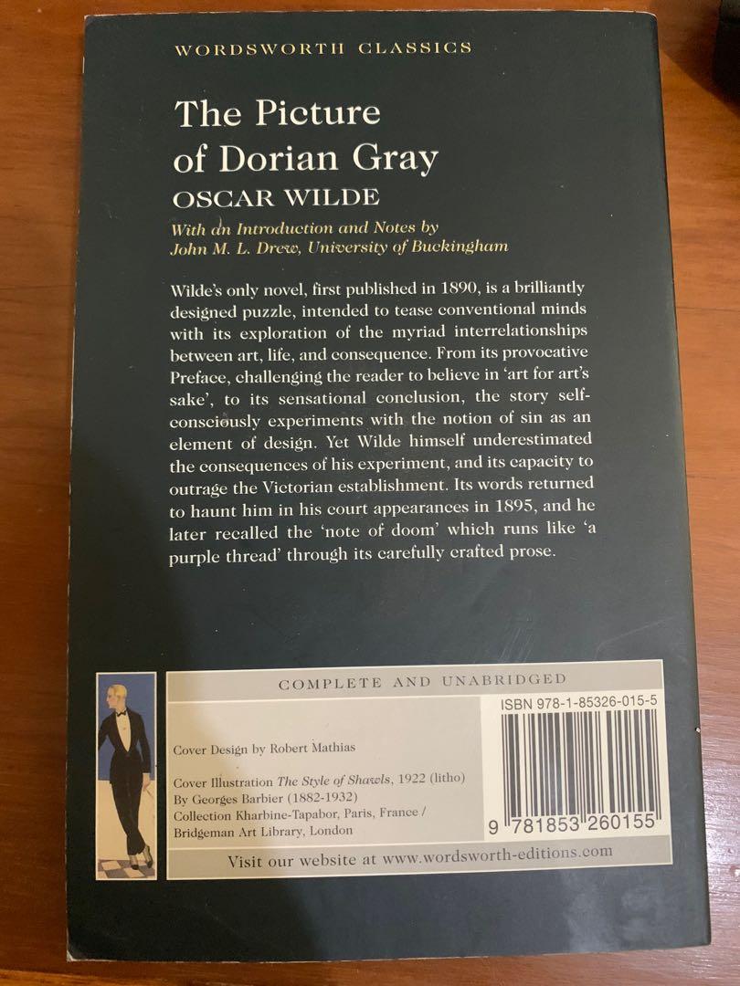 The Picture Of Dorian Gray Oscar Wilde Preloved Buku Alat Tulis Buku Di Carousell