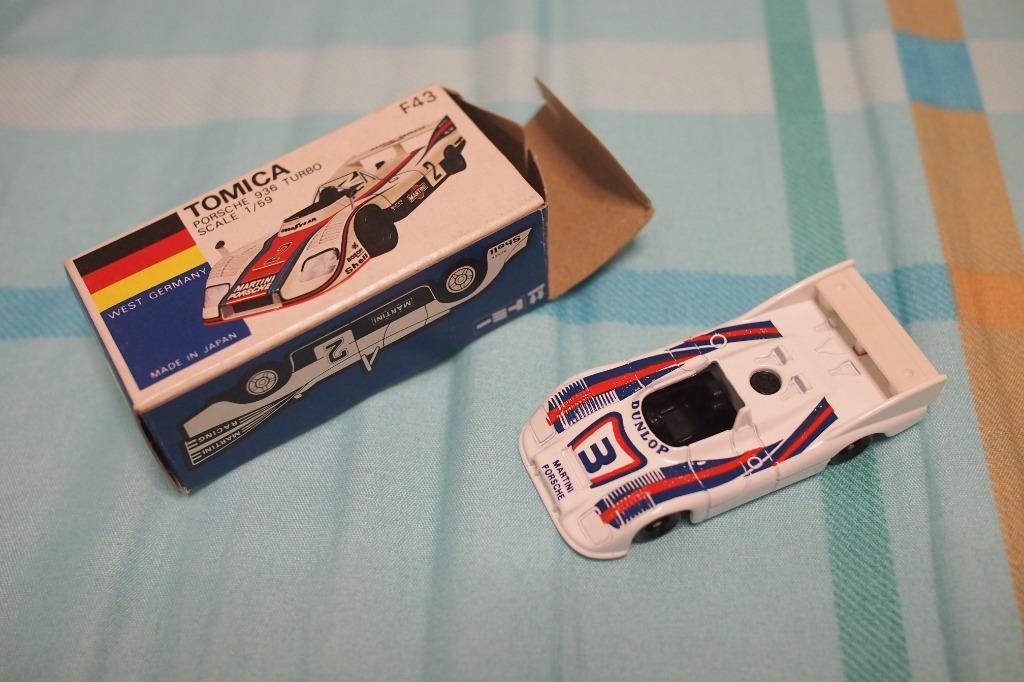 Tomica Porsche 936 Turbo F43 外國車保時捷藍盒青盒日本制made In Japan 興趣及遊戲 古董收藏 收藏品及紀念品 明星週邊 Carousell