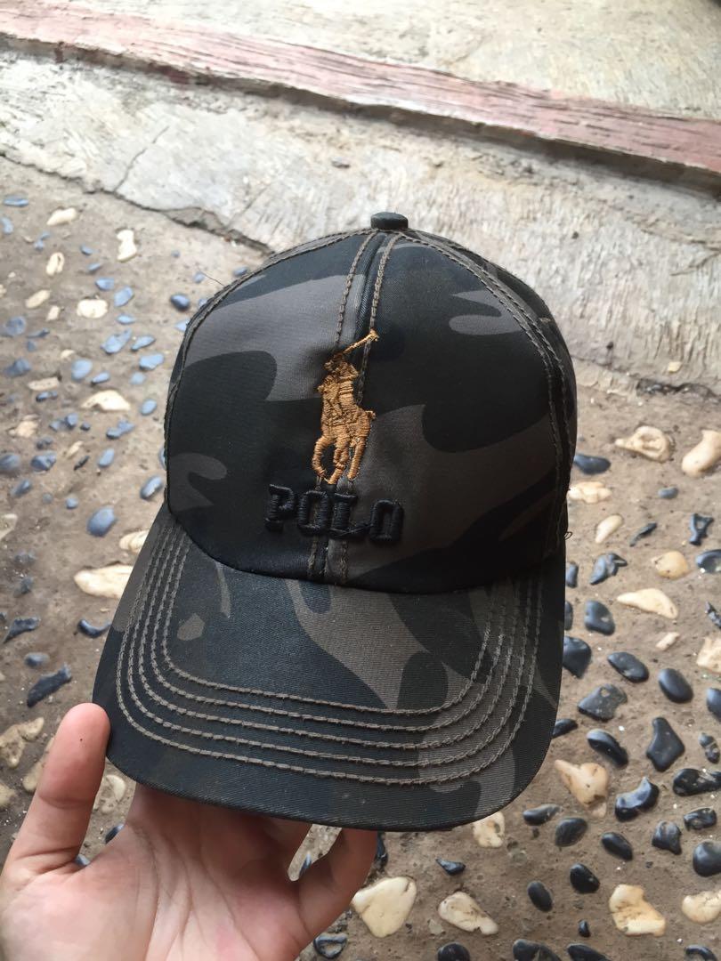 Topi polo army, Fesyen Pria, Aksesoris 