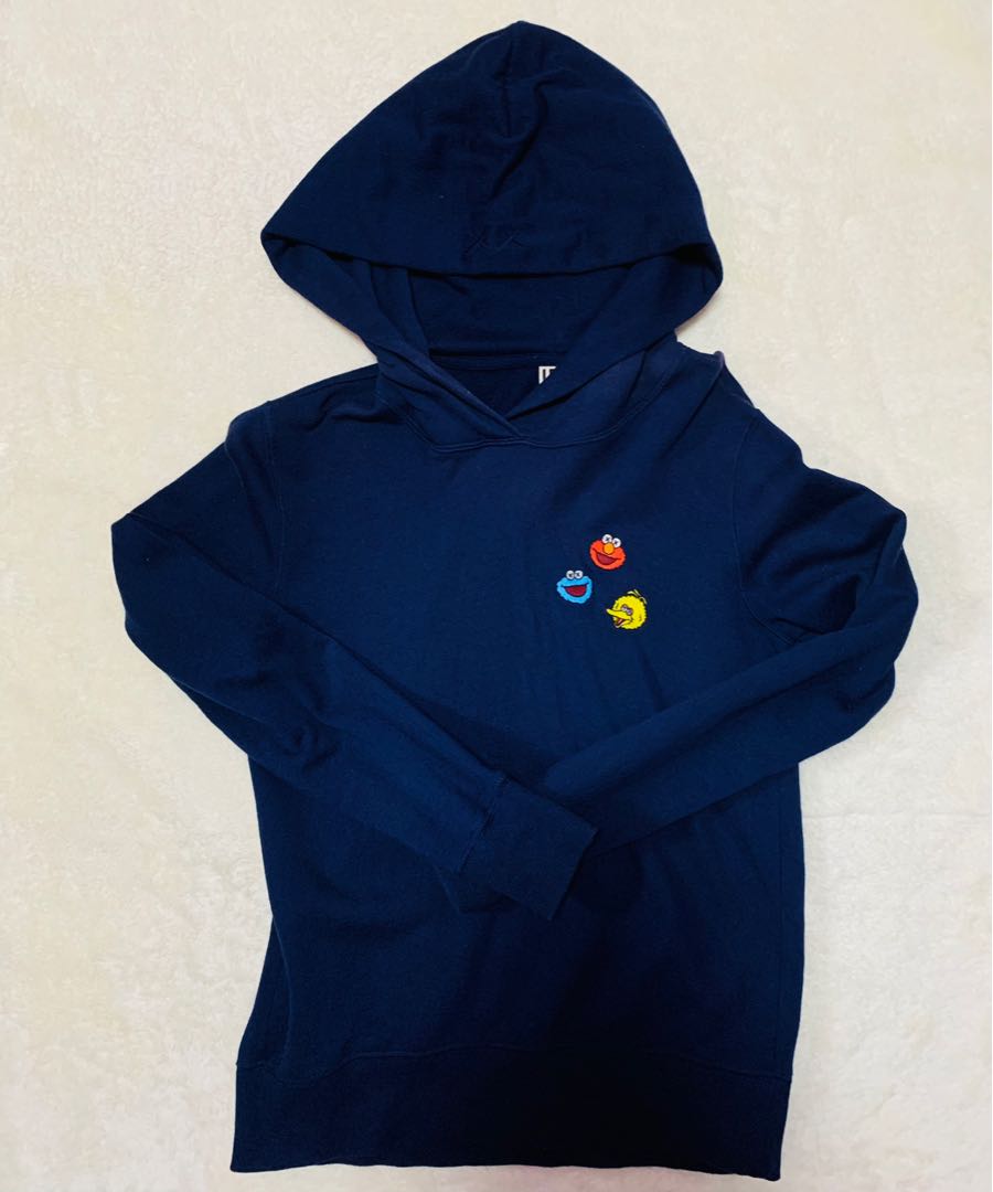 women kaws x sesame street hoodie